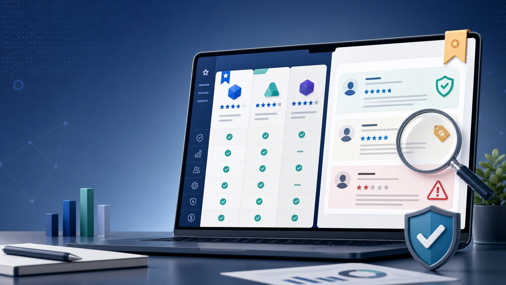 Capterra y TrustRadius: cómo evaluar software B2B sin caer en reseñas patrocinadas